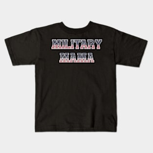 Military Mama v5 Kids T-Shirt